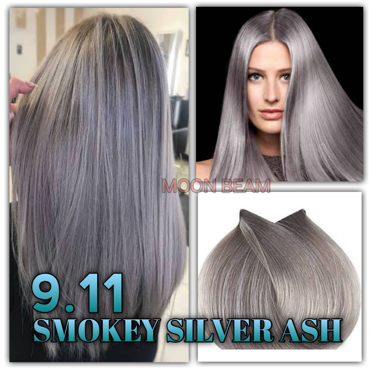 Silver Ash Gray Hair color Transformation Gray hair with gradient smo... |  TikTok