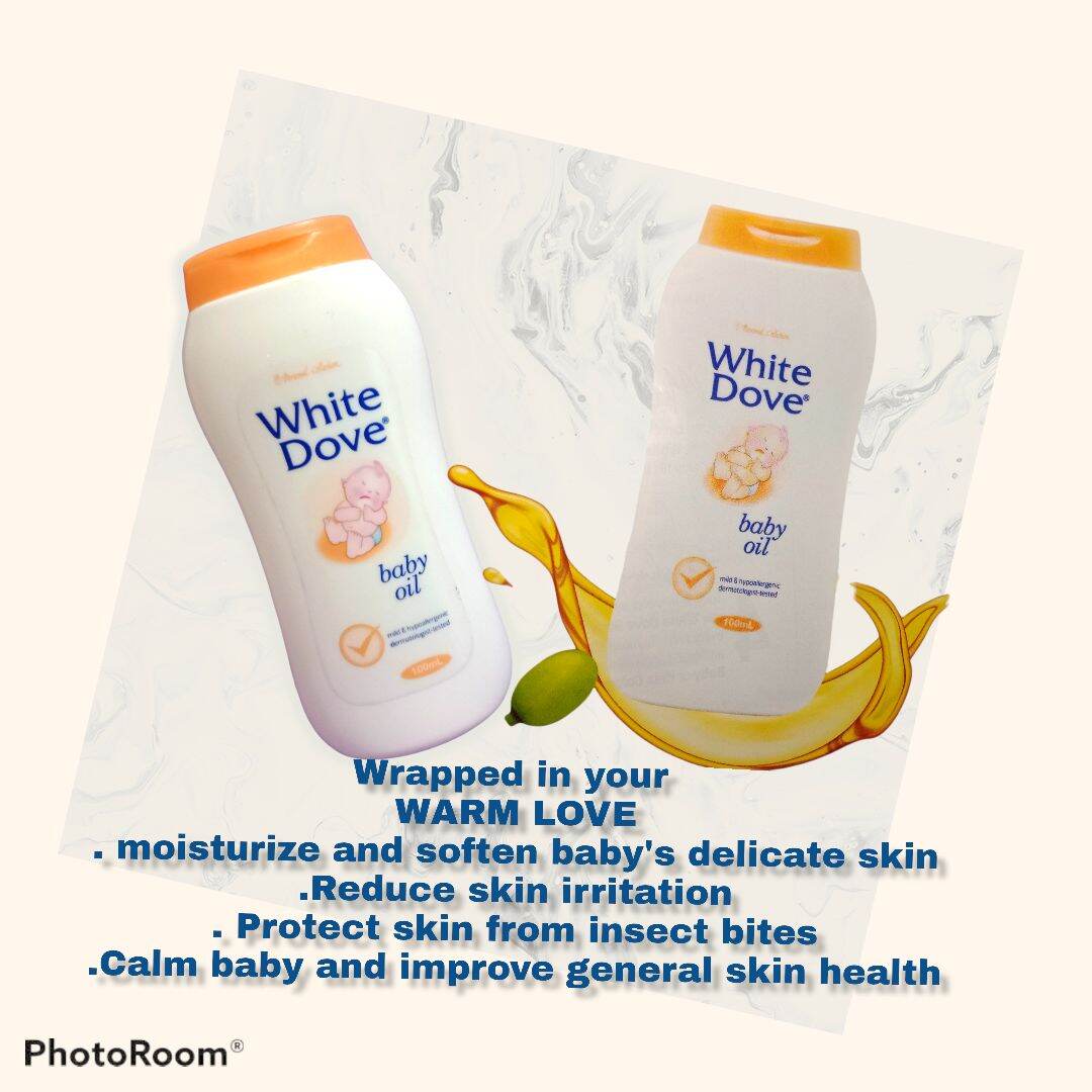 white dove baby oil 100 ml Personal Collection Lazada PH