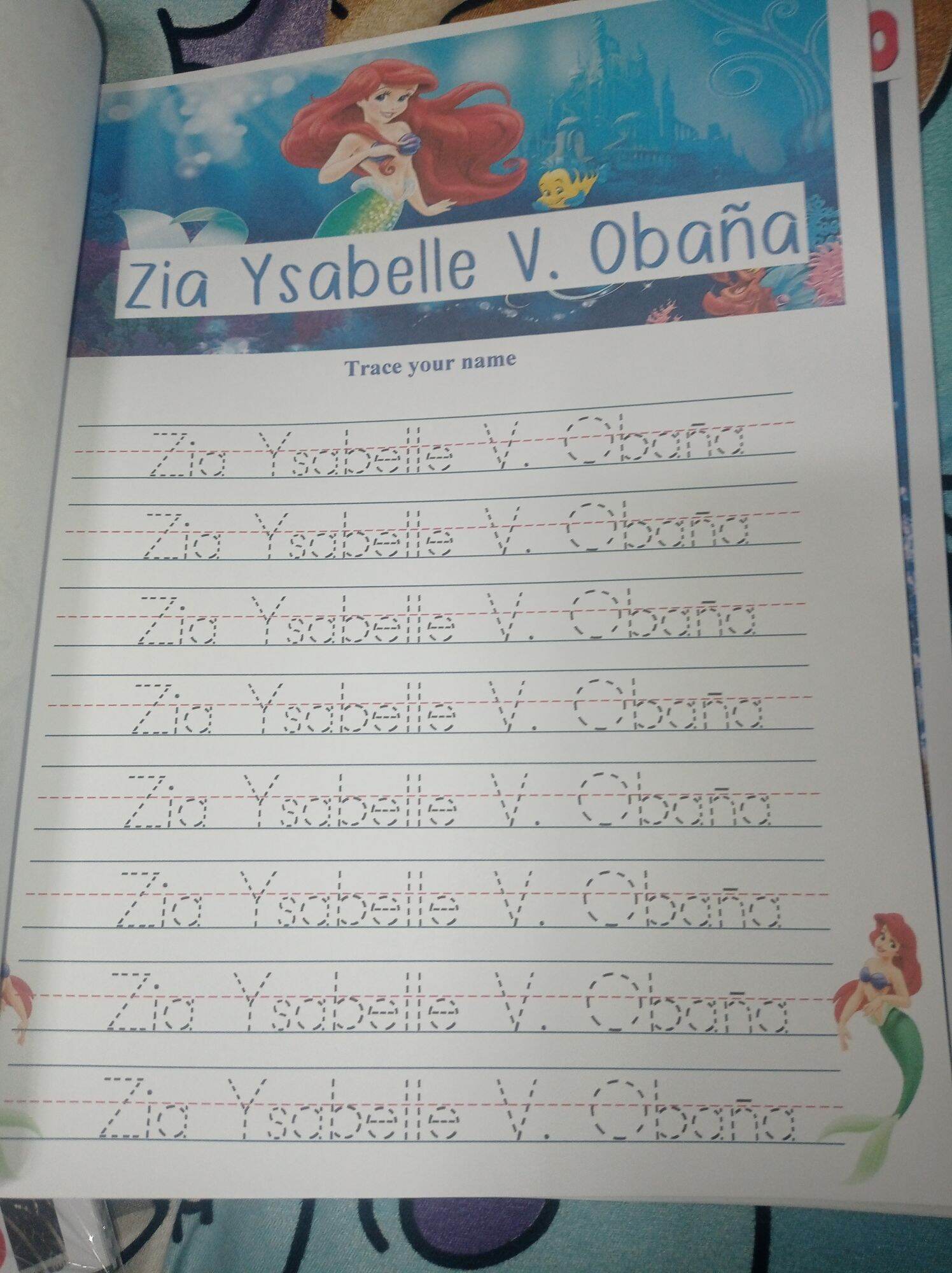 Personalized Tracing Name Book 50 Pages Lazada Ph Personalized Tracing Name Book 50 Pages Lazada Ph