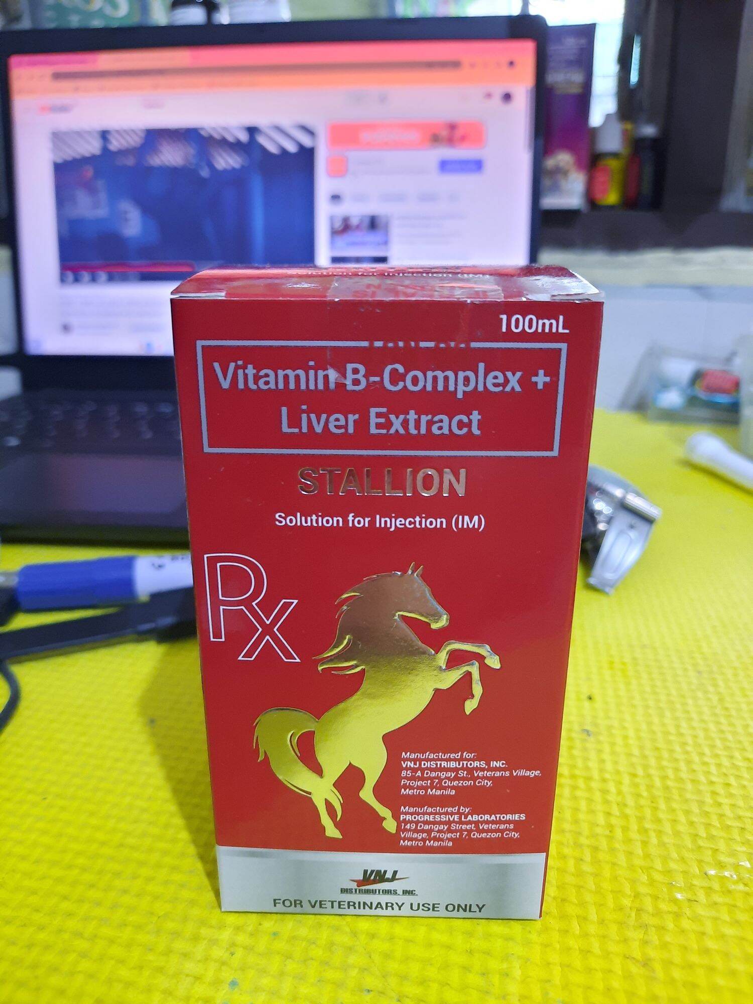 STALLION VITAMIN + LIVER EXTRACT 100ML Lazada PH