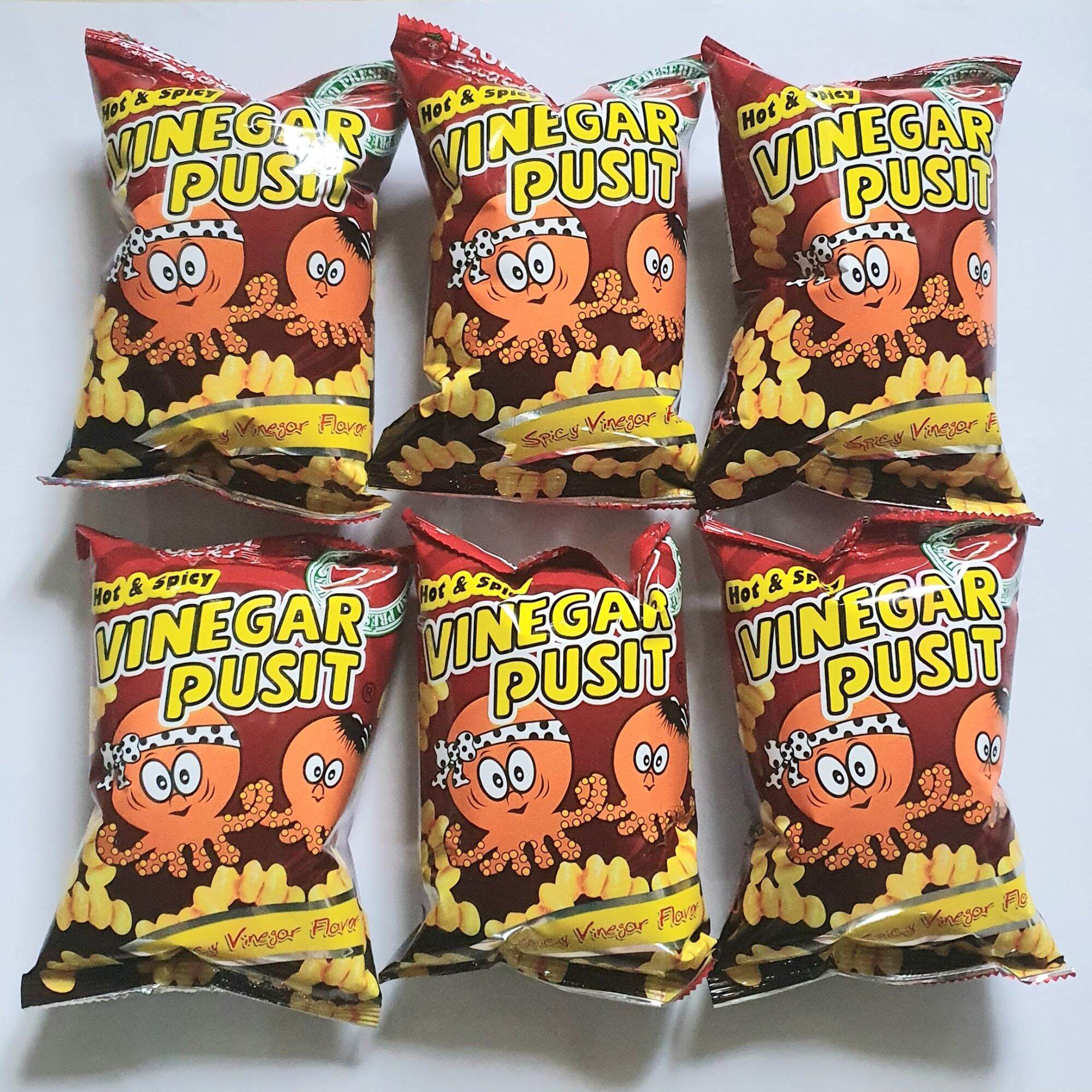 6 Pcs Vinegar Pusit Jumbo Size Hot And Spicy Lazada Ph