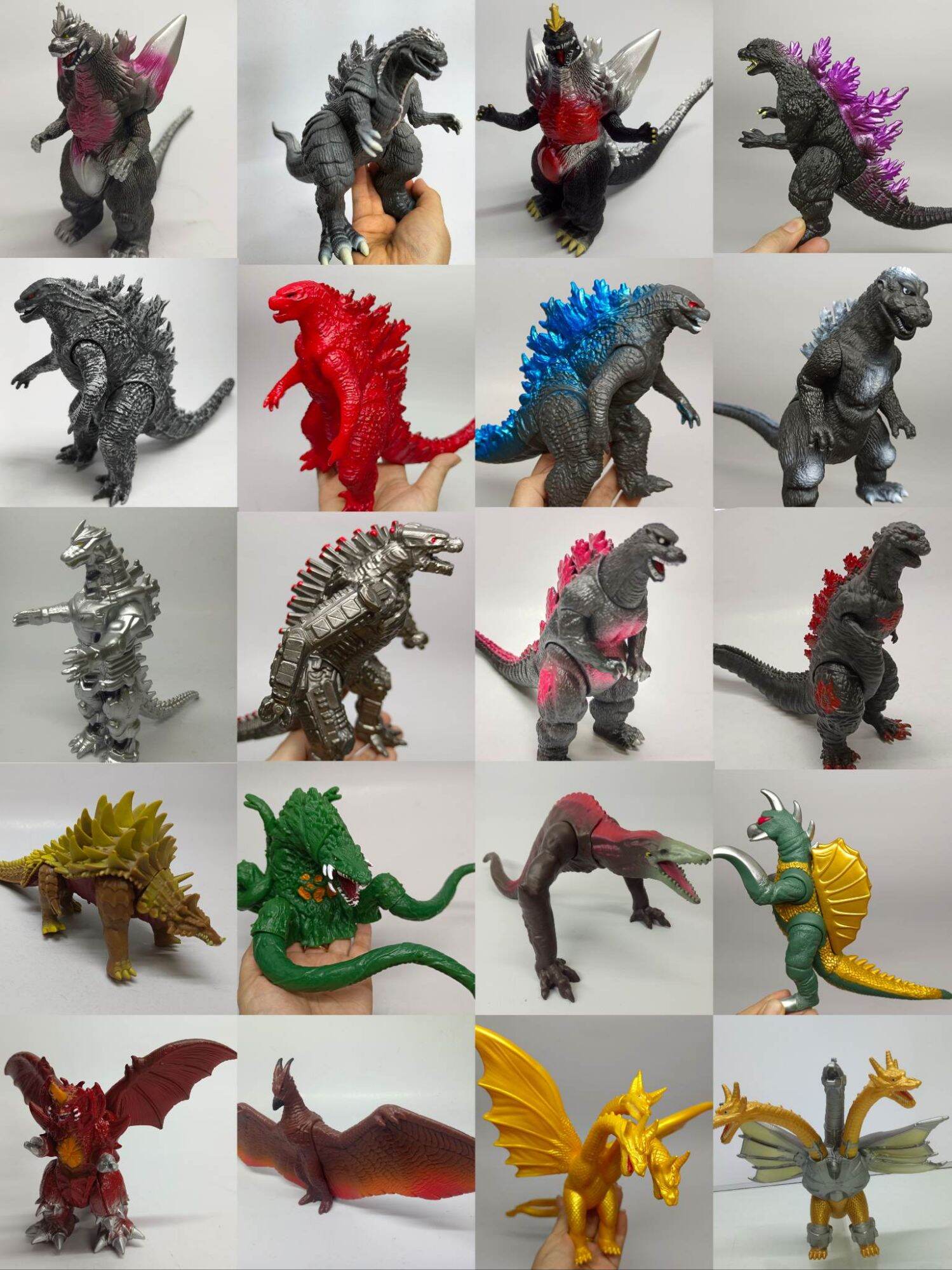 NOVO) Boneco articulável Godzilla 16x30cm figure - Hobbies e