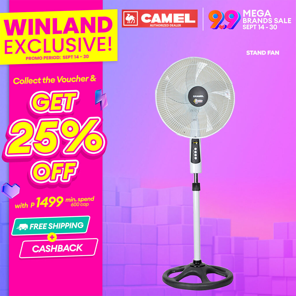 camel-by-winland-csf1610c-16-inch-5-leaf-blade-banana-blade-stand-fan