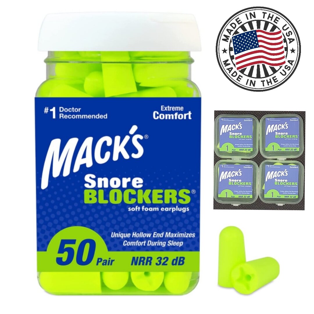 Macks Snore Blocker 32db Made in USA Lazada PH