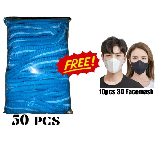 Shower Cap Para Sa Angkas Joyride Move It Passenger Bouffant Cap Clip Cap  Disposable. 