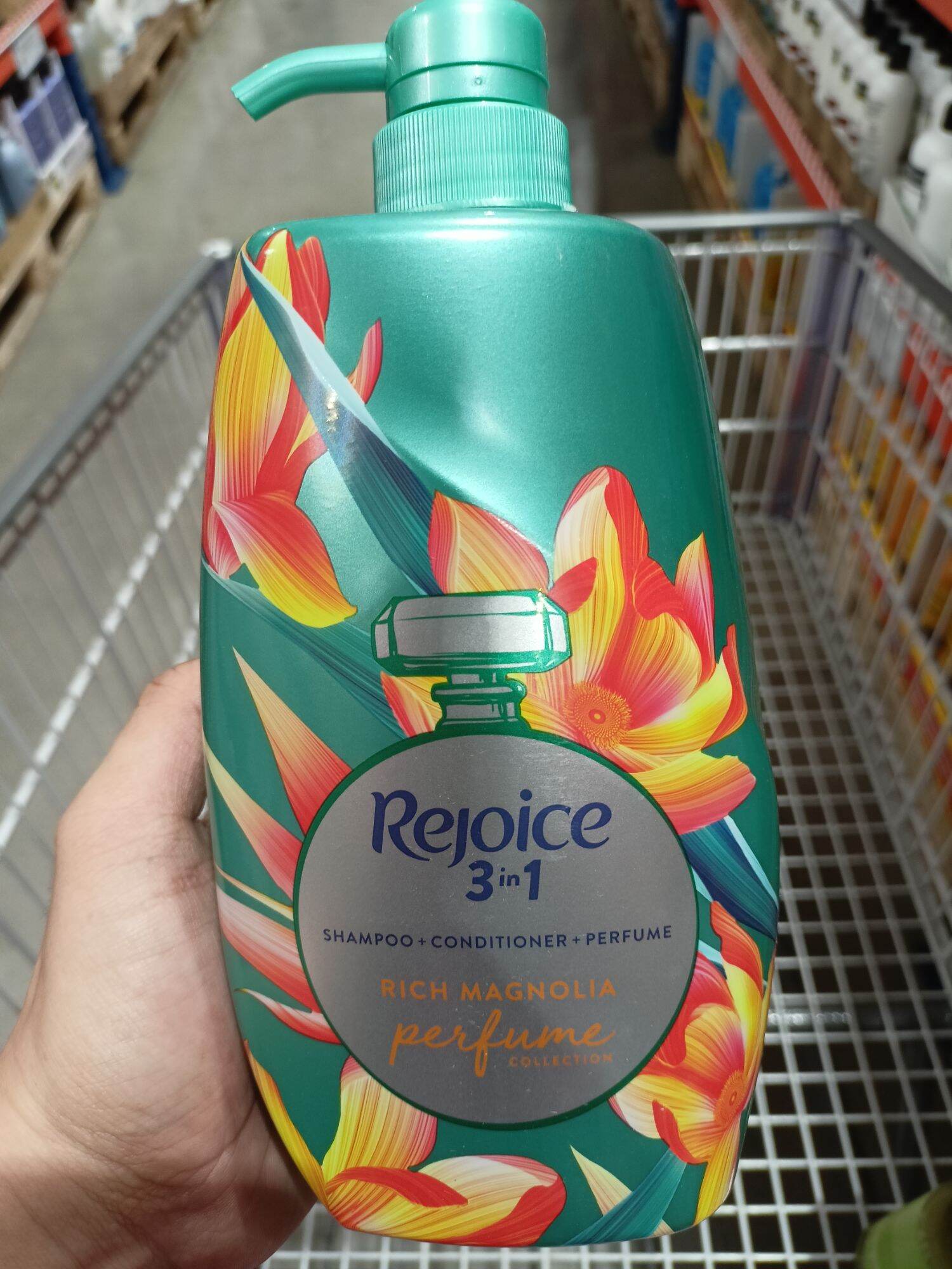 REJOICE 3in1 Shampoo+Conditioner+Perfume 850mL Lazada PH