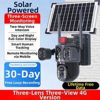 Henyou | Solar Remote View Night Vision Full Color 360-degree Security Camera