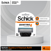 Schick Quattro Refill 4 DM with 4pcs Blades Refill