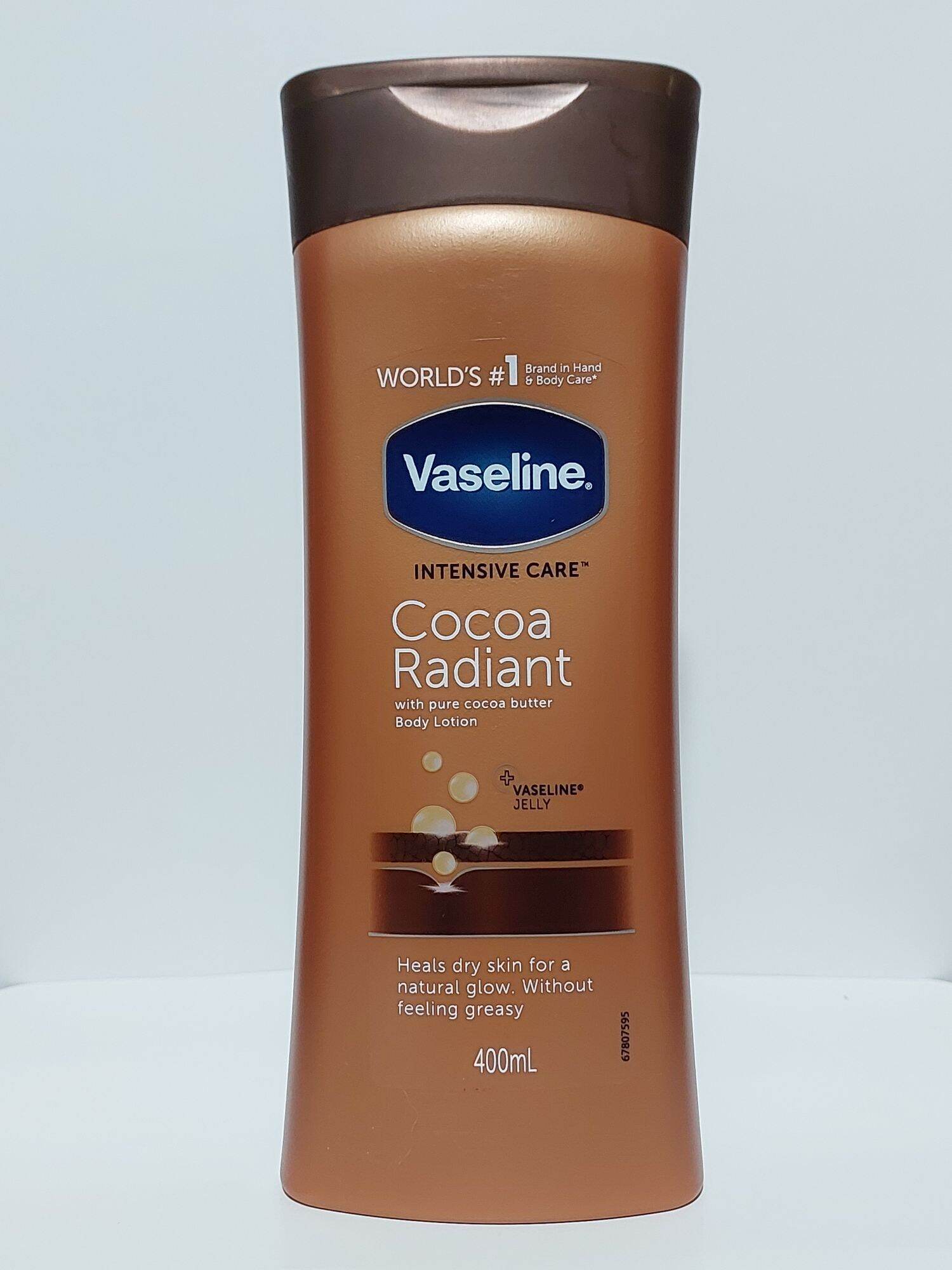 Vaseline Intensive Care Body Lotion for Dry Skin Cocoa Radiant & Shea ...