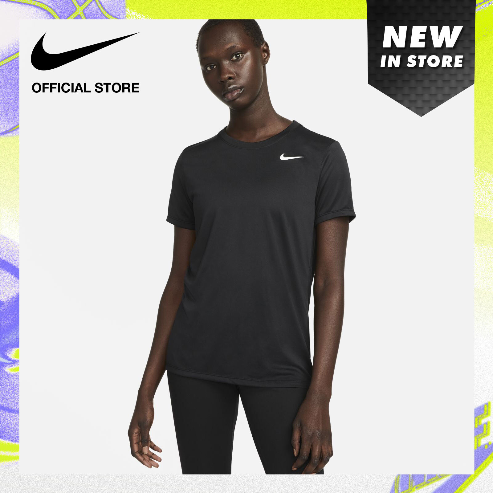 Nike Women's Dri-FIT T-Shirt - Black