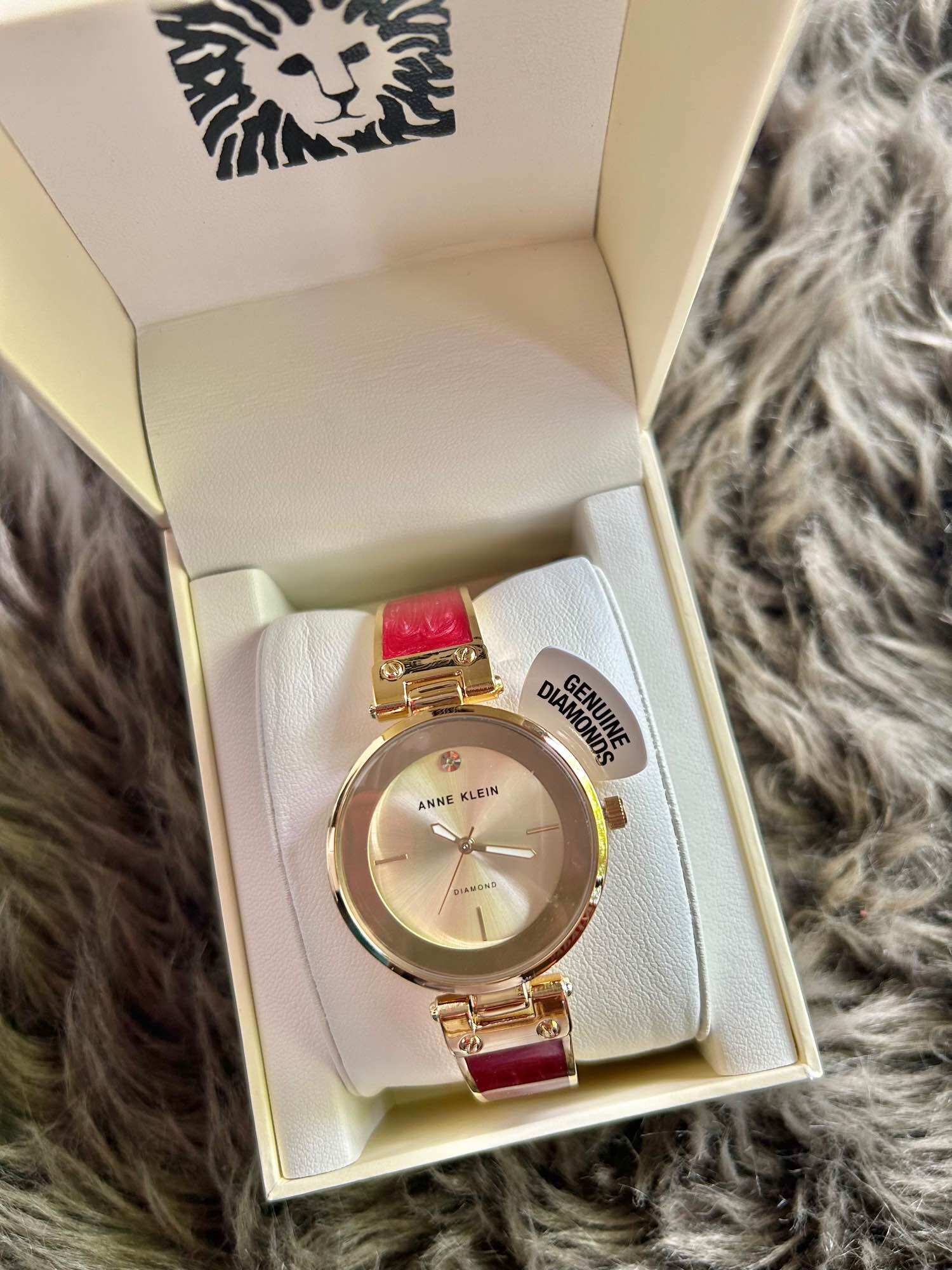 Womens Watches Anne Klein Genuine Diamond Collection Watch Anne - Main Image