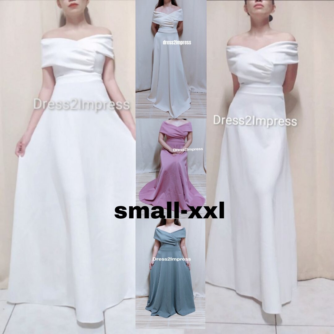 Cindy Minimalist Wedding Dress by 