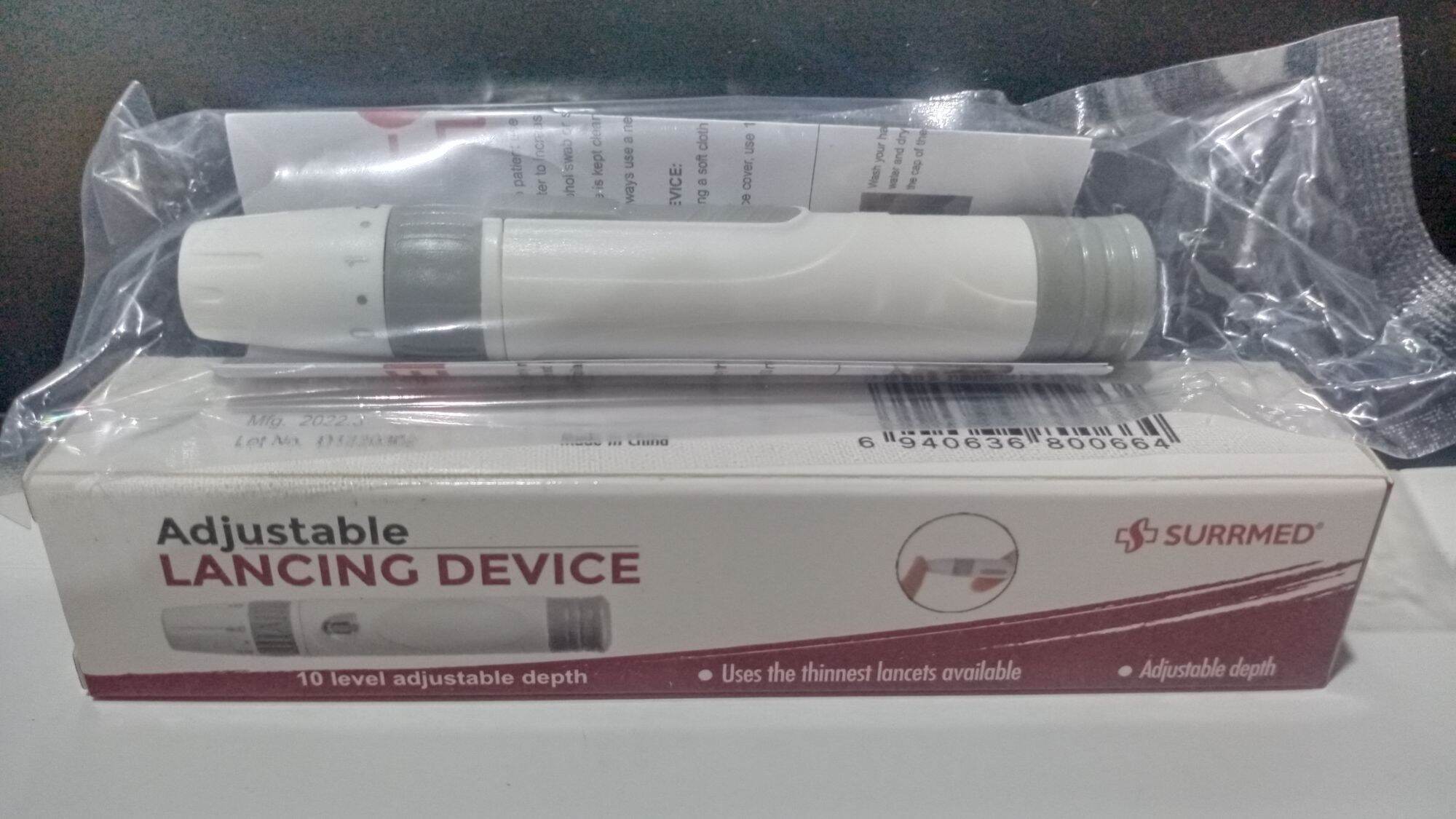 Adjustable LANCING DEVICE (Surrmed) Lazada PH