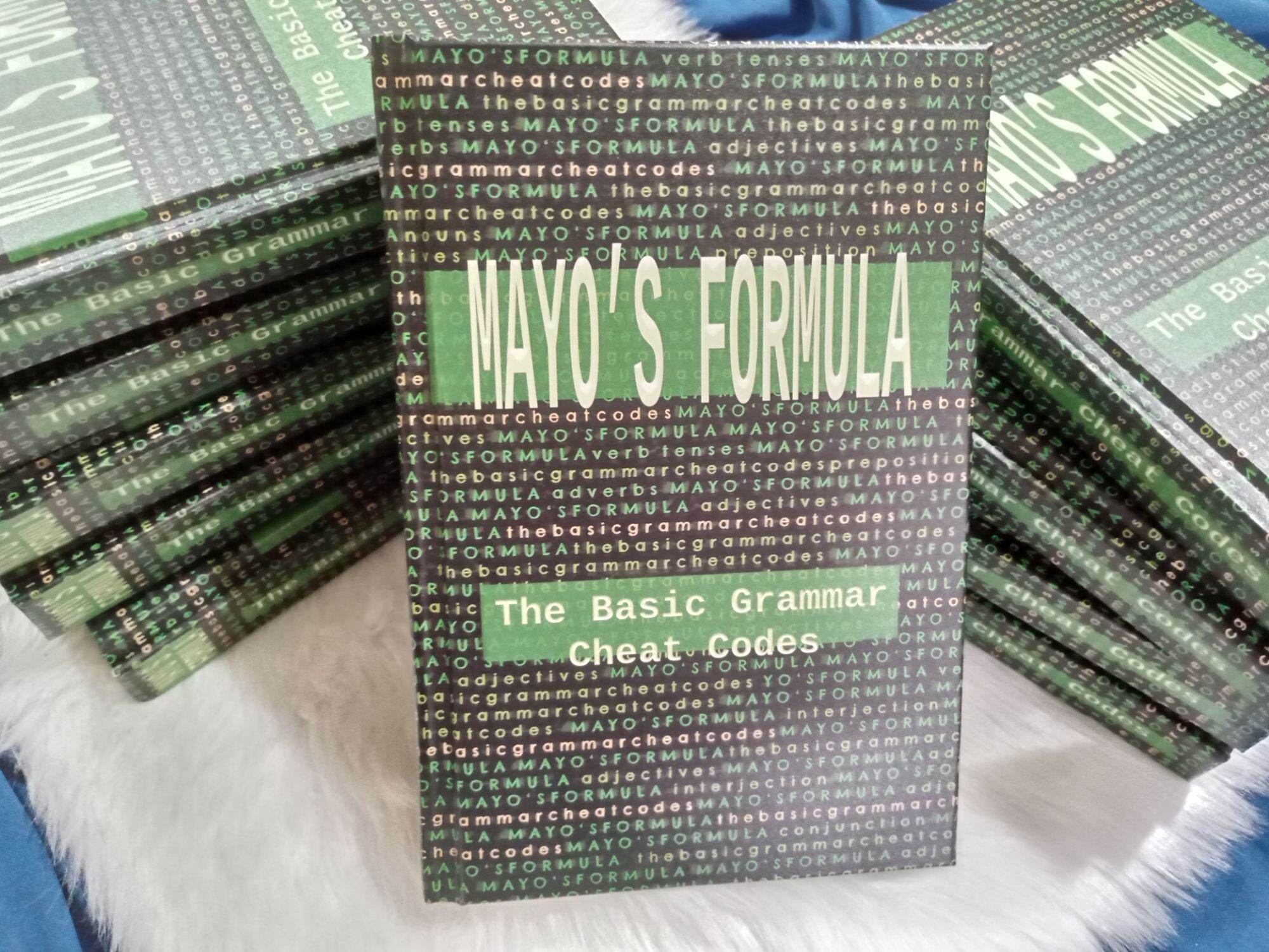 MAYO'S FORMULA The Basic Grammar Cheat Codes by Mayo Pizarro (hard cover) Lazada PH