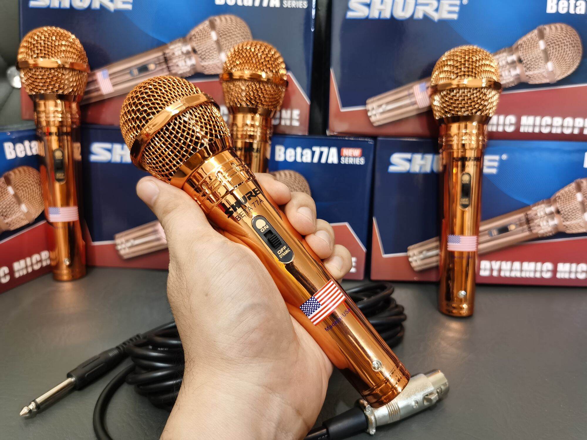 Shure Beta 77A Dynamic Karaoke Microphone New Series UNIDIRECTIONAL