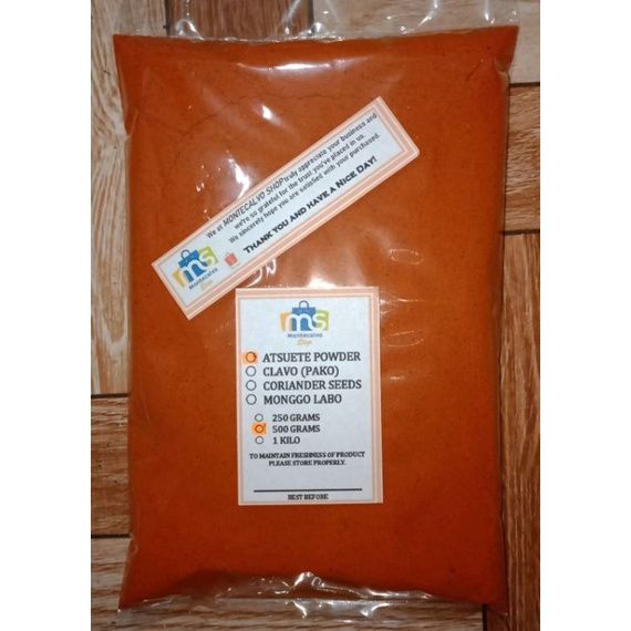anato atsuete powder available 1-kg | Lazada PH