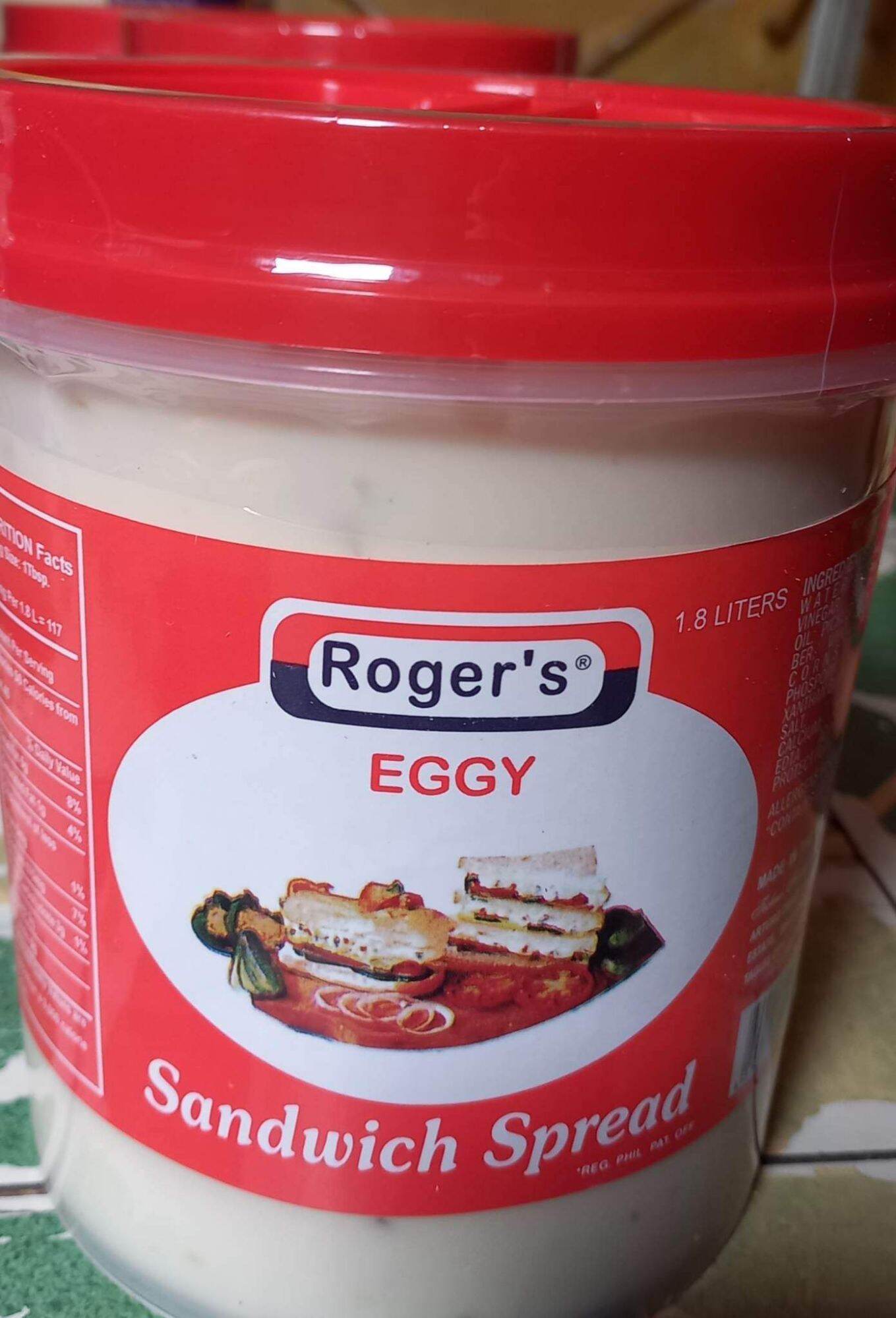 ROGER'S EGGY SANDWICH SPREAD Lazada PH