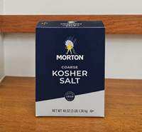 Morton Coarsel Kosher Salt 1.36kg Badia Kosher Salt