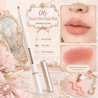 KAKASHOW Lip Liner Pencil Waterproof Long-Lasting Smudge-Proof Creamy Matte Lip Contour Retractable Lip Makeup 7 Shades