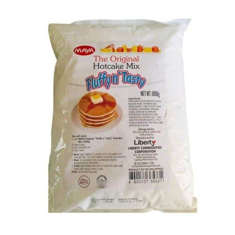 Maya The Original Hotcake Mix Fluffyn' Tasty 1kg Lazada PH