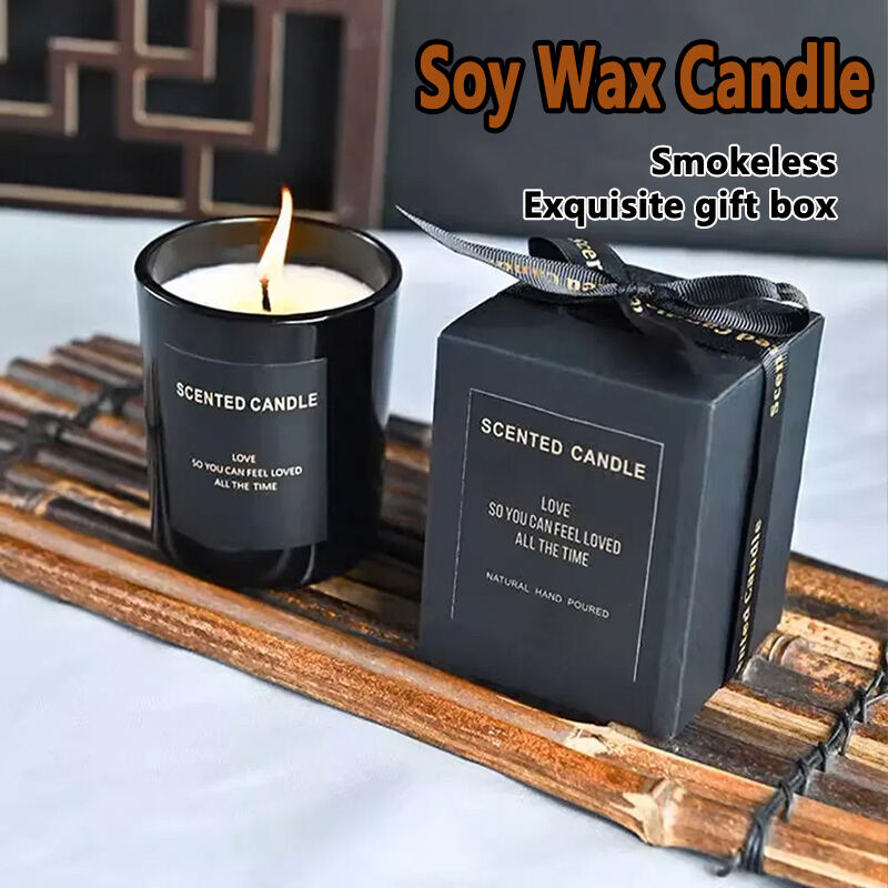 Premium Soy Wax Scented Candles - Relaxing Home Fragrance Set