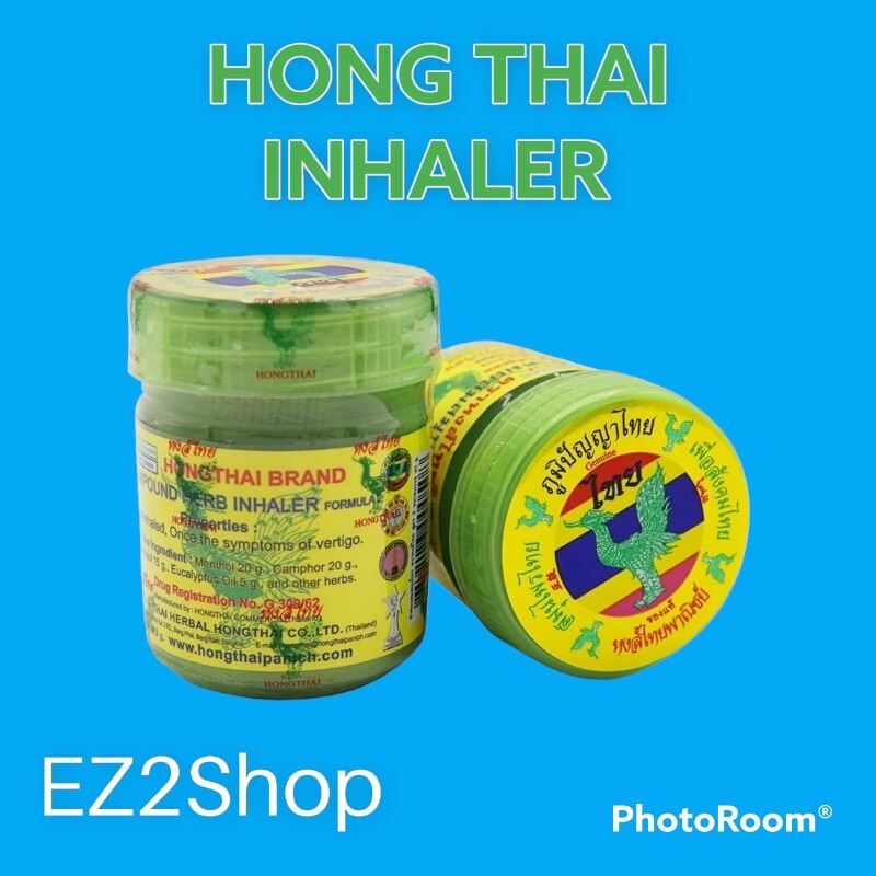 Original Hong Thai Herbal Inhaler (Thailand) | Lazada PH