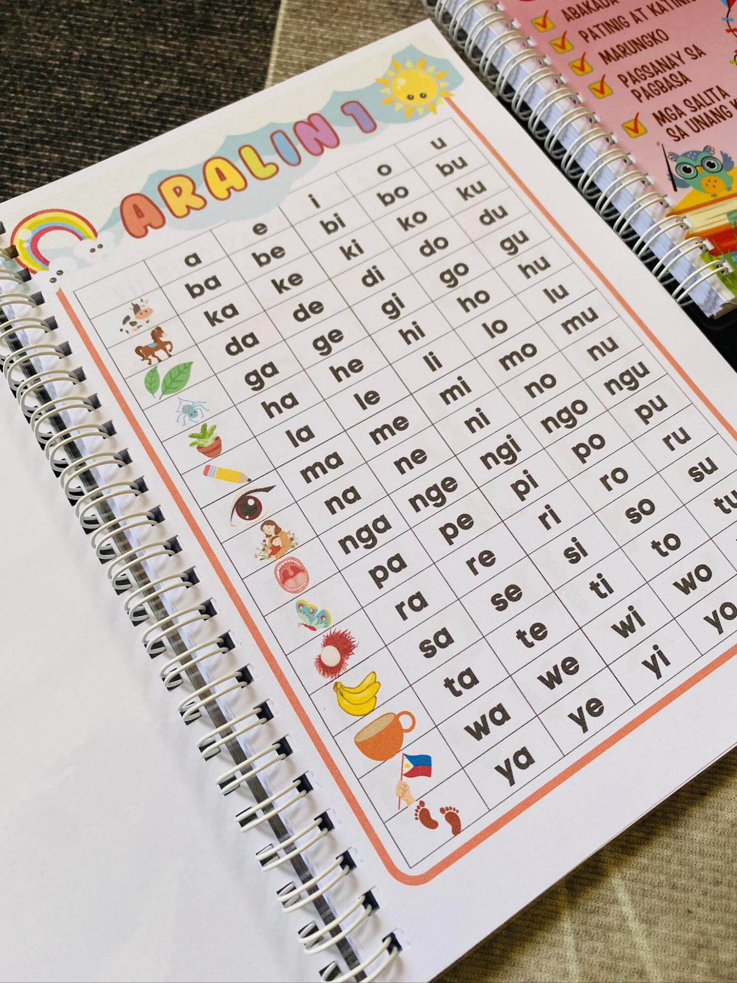 Tara na at Magbasa Filipino Reading Book (Marungko, Abakada, etc.). 