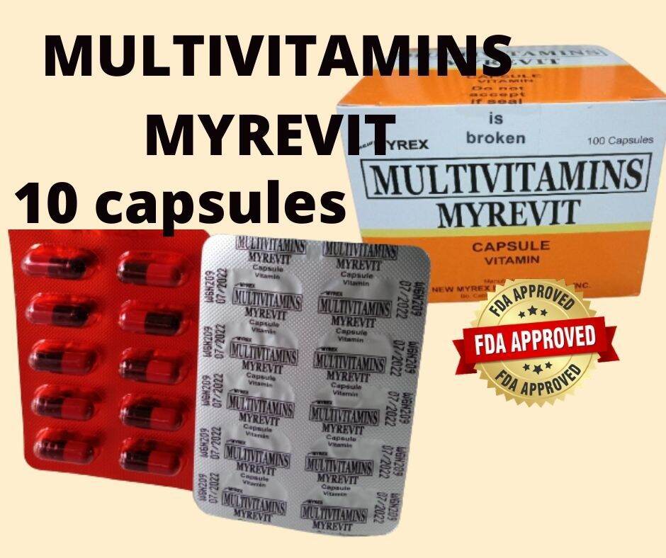 MULTIVITAMINS MYREVIT 10 Capsule Lazada PH