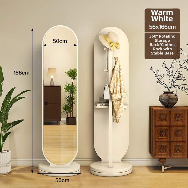 Full Length Standable Moveable Dressing Mirror