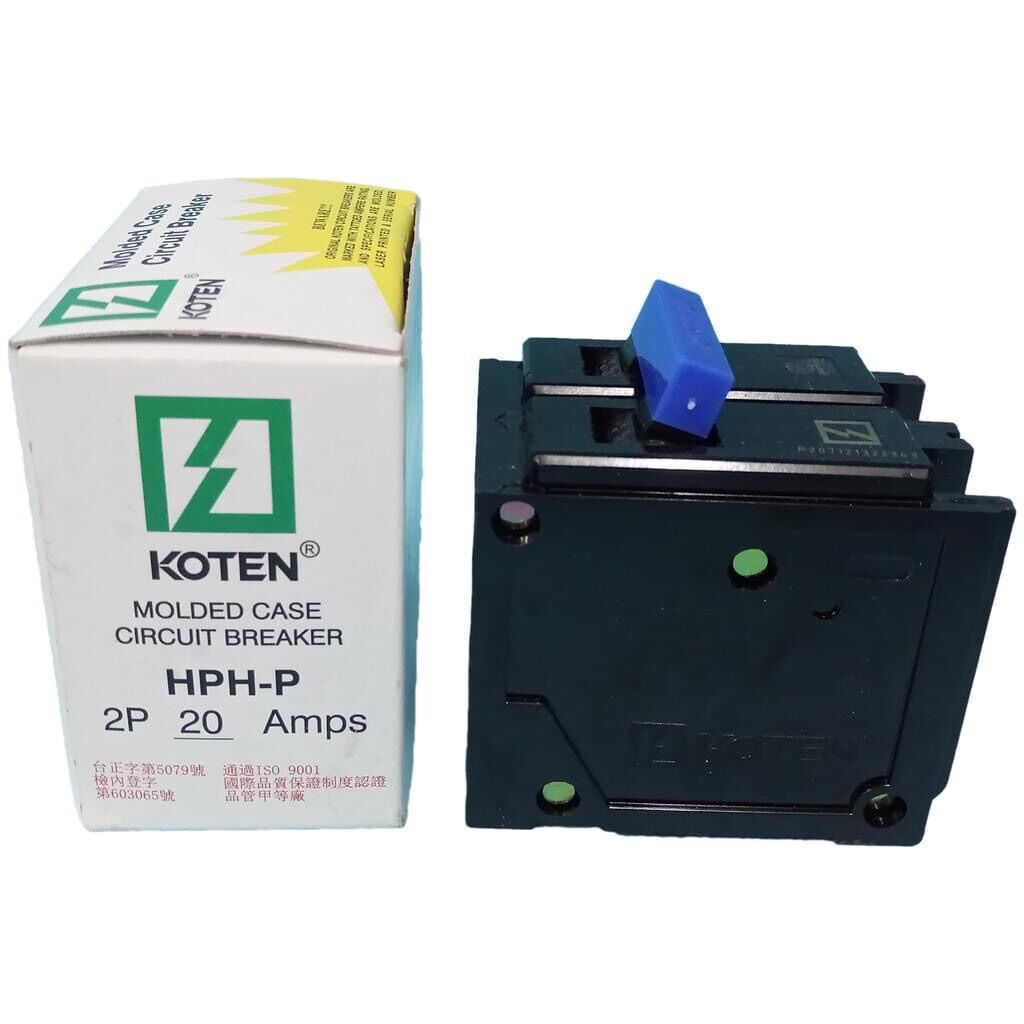 KOTEN BOLT ON SAFETY BREAKER { 15,20,30,40,60 AMPERES} Lazada PH