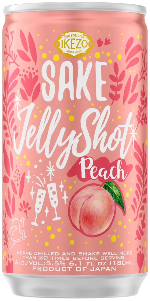 Ikezo Sparkling Jelly Peach 180ml
