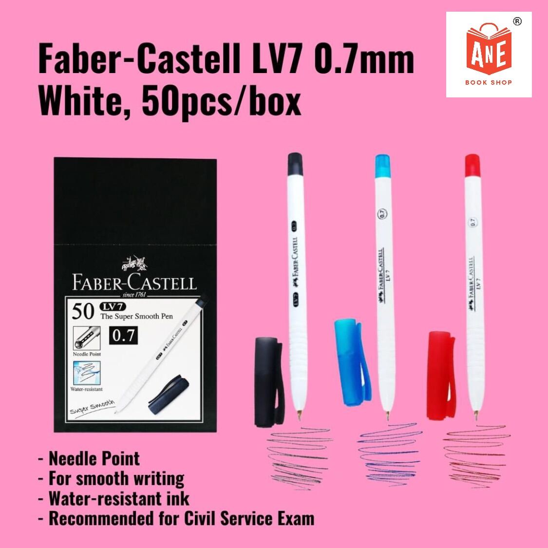 Authentic Faber-Castell LV7 Ballpen 0.7mm