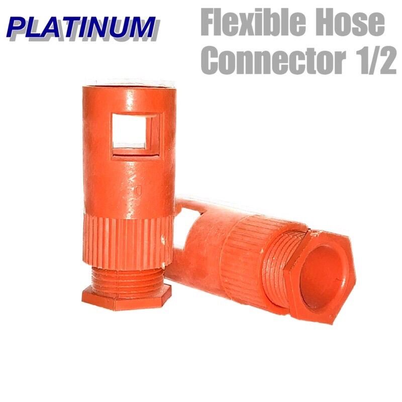 PVC Flexible Hose Coupling Connector Orange 1/2 Screw Type Lazada PH
