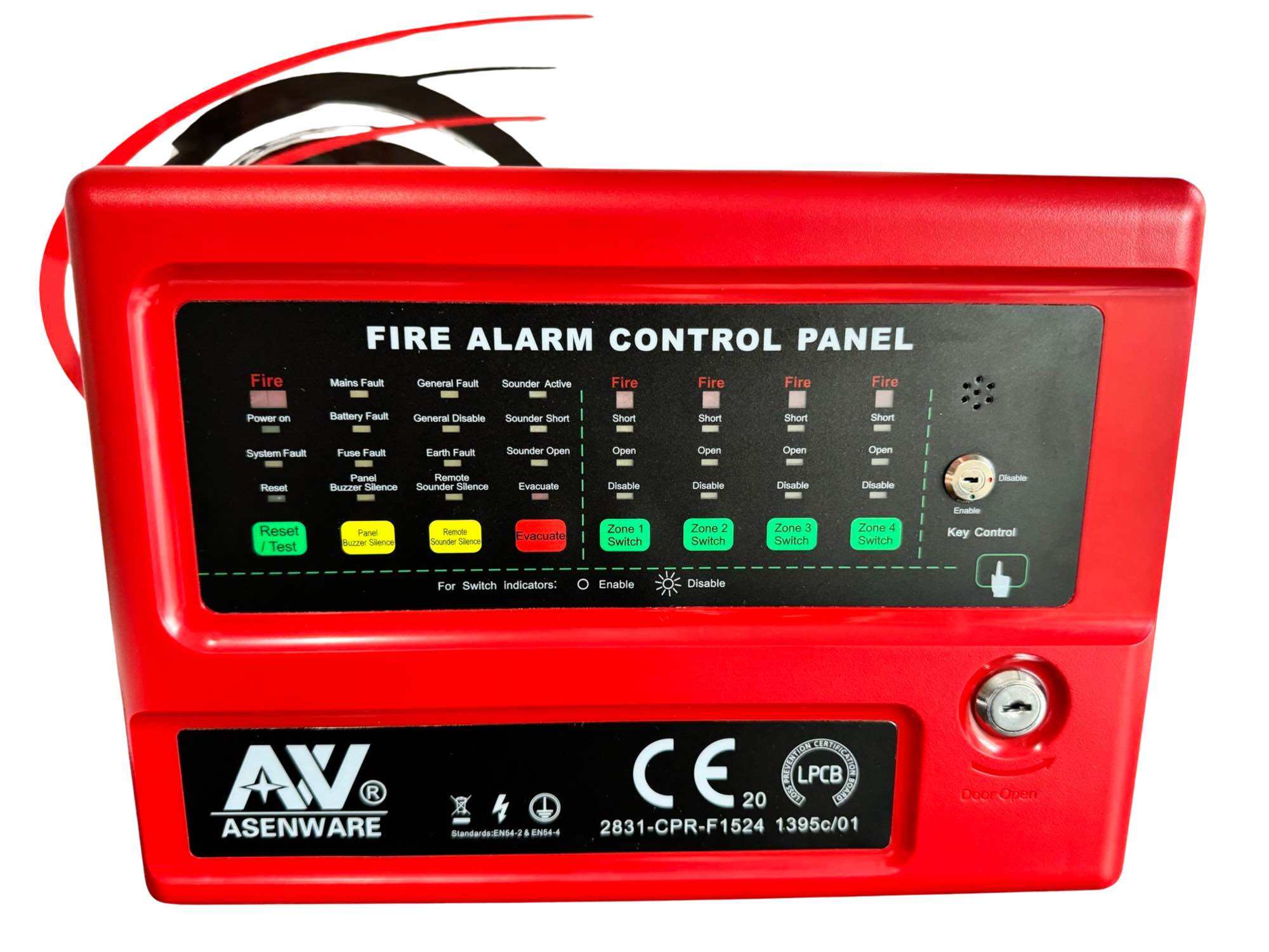 Aw Cfp2166 4 Conventional Fire Alarm Control Panel Lazada Ph 8740