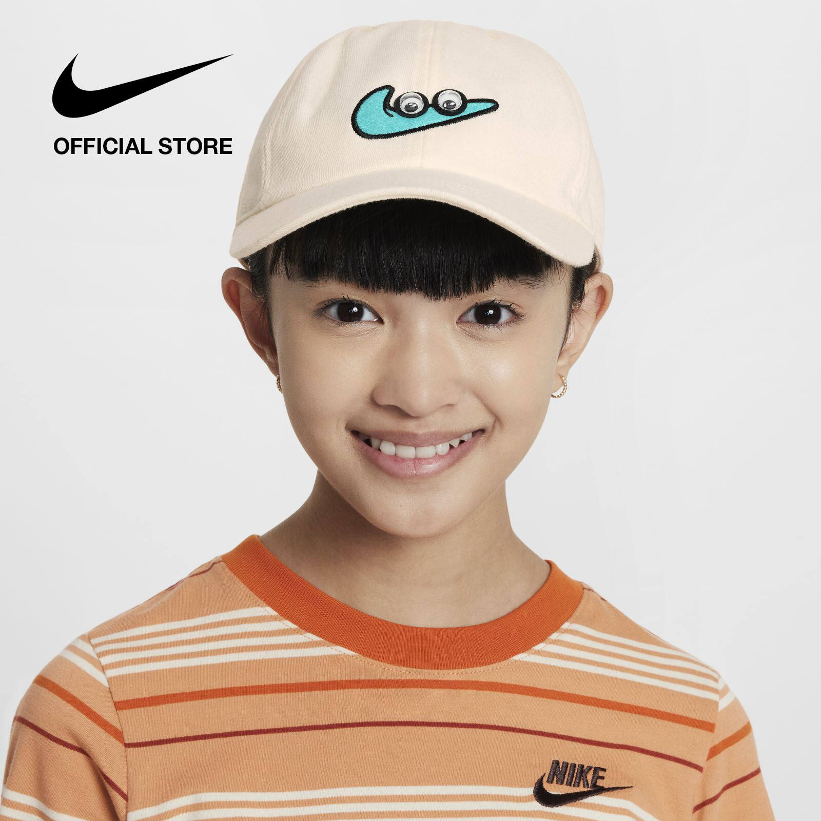 Nón Lưỡi Trai Nike Kids Club Big Kids Grade School Cap - Coconut Milk