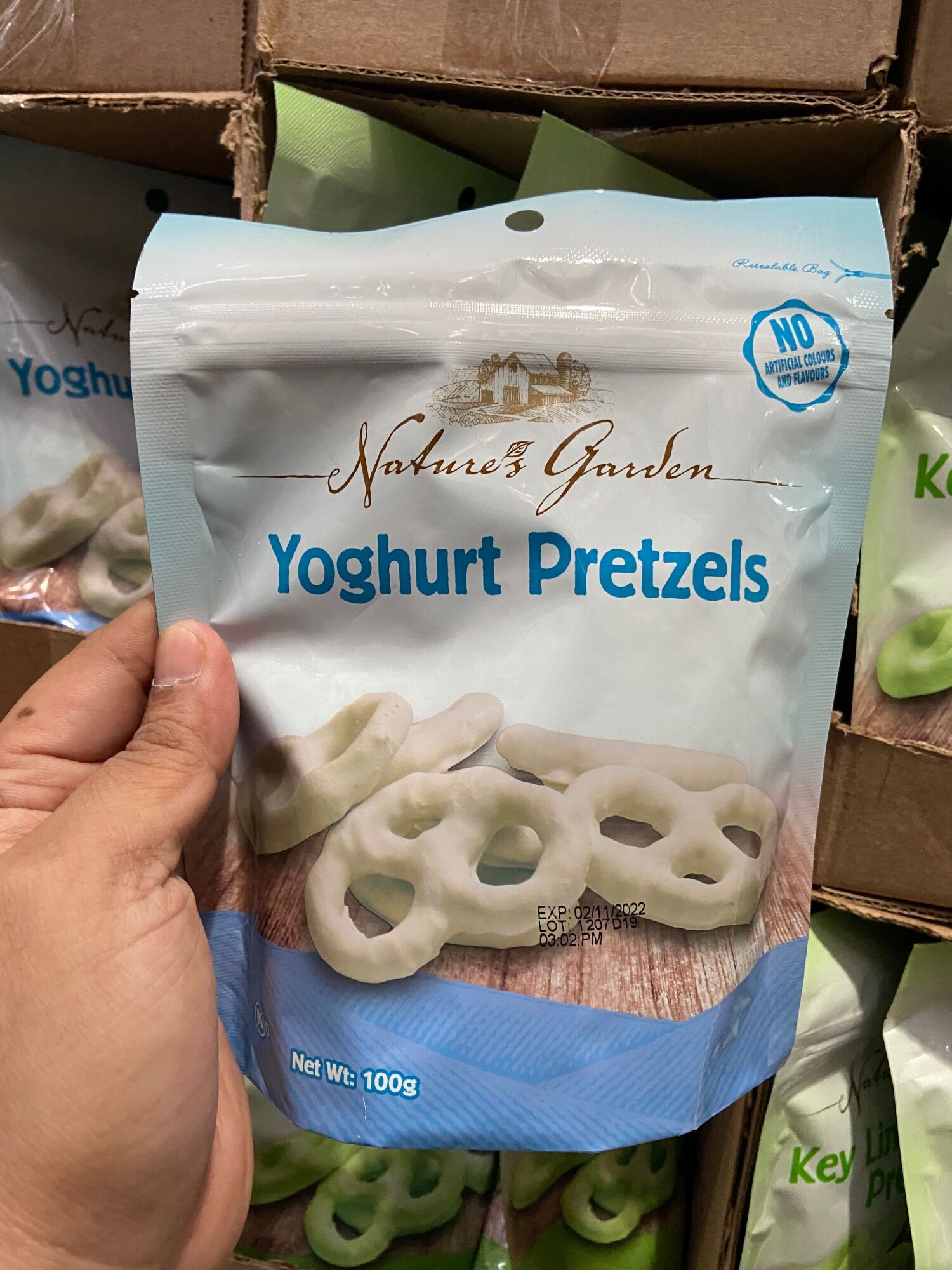 NATURE’S GARDEN KEY LIME & YOGHURT PRETZELS 100 grams Lazada PH