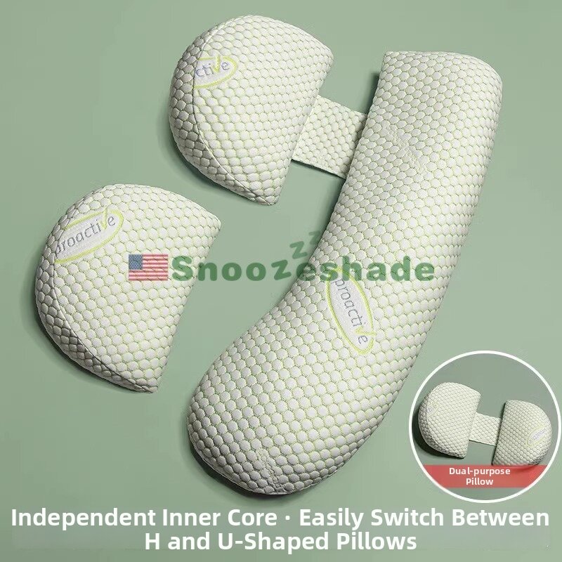 snoozeshade | Pregnant Womens Side Sleeping Support Pillow