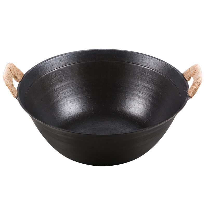 traditional-double-ear-cast-iron-pot-cooking-pot-old-fashioned-round