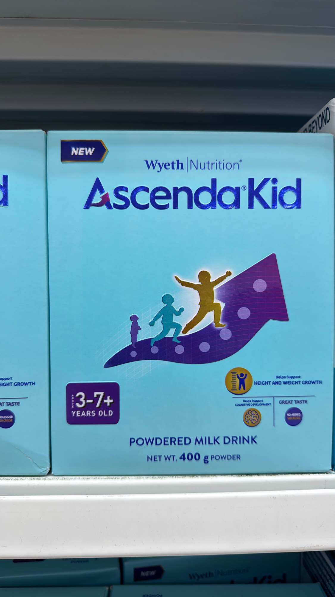 Ascenda kid 400g powered milk drink 3-7years old
