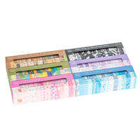 Gimue | Vintage Checkered Pattern Washi Tape for Journal Scrapbooking