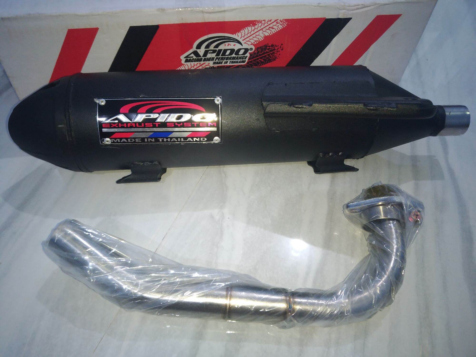 Apido Mio Sporty Muffler Chickenpipe Powerpipe