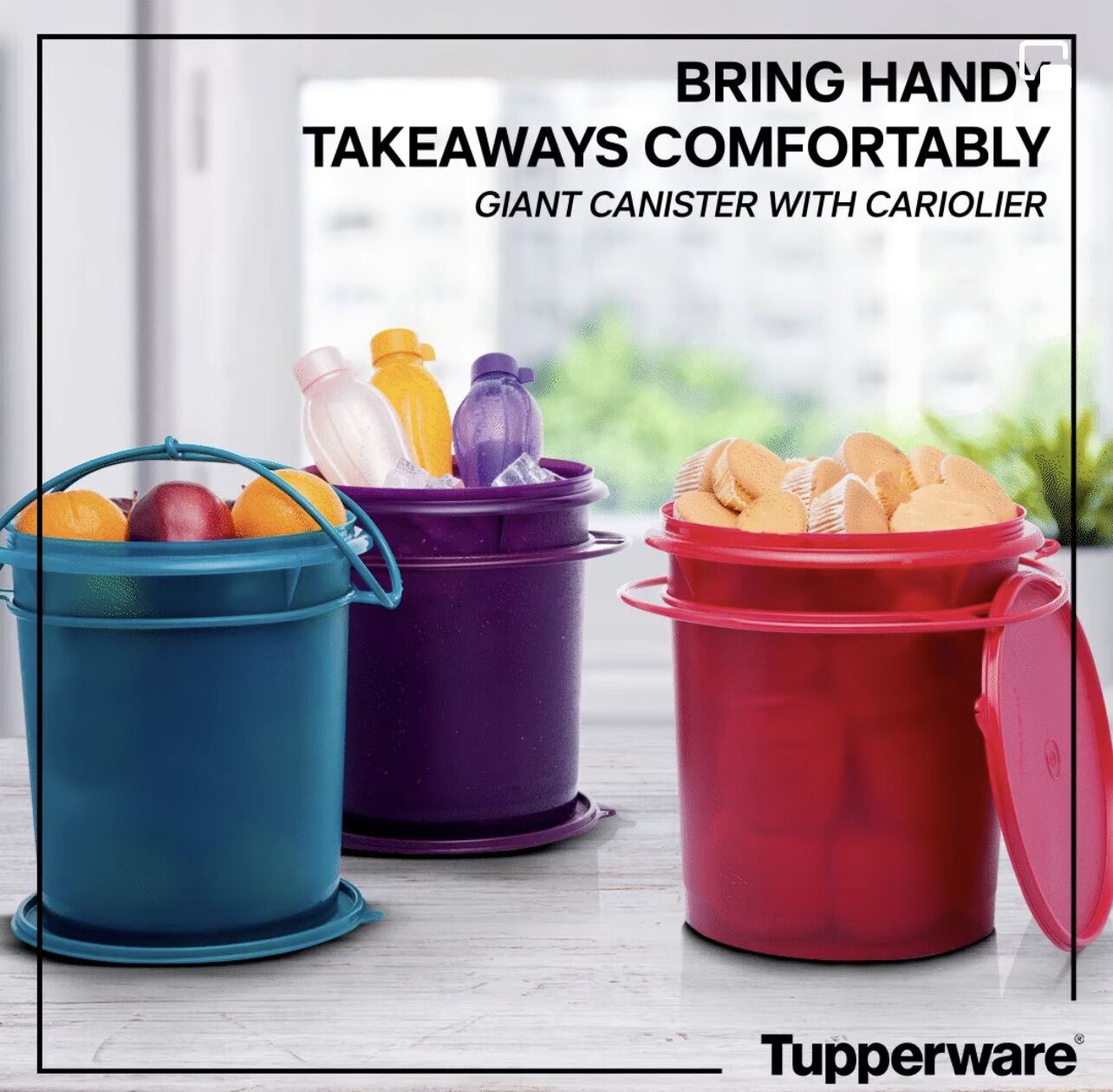 Tupperware Giant Canister, 8.75 Litres