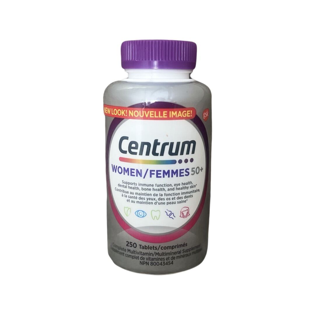 Centrum Complete Multivitamin and Mineral Supplement, 250 Tablets