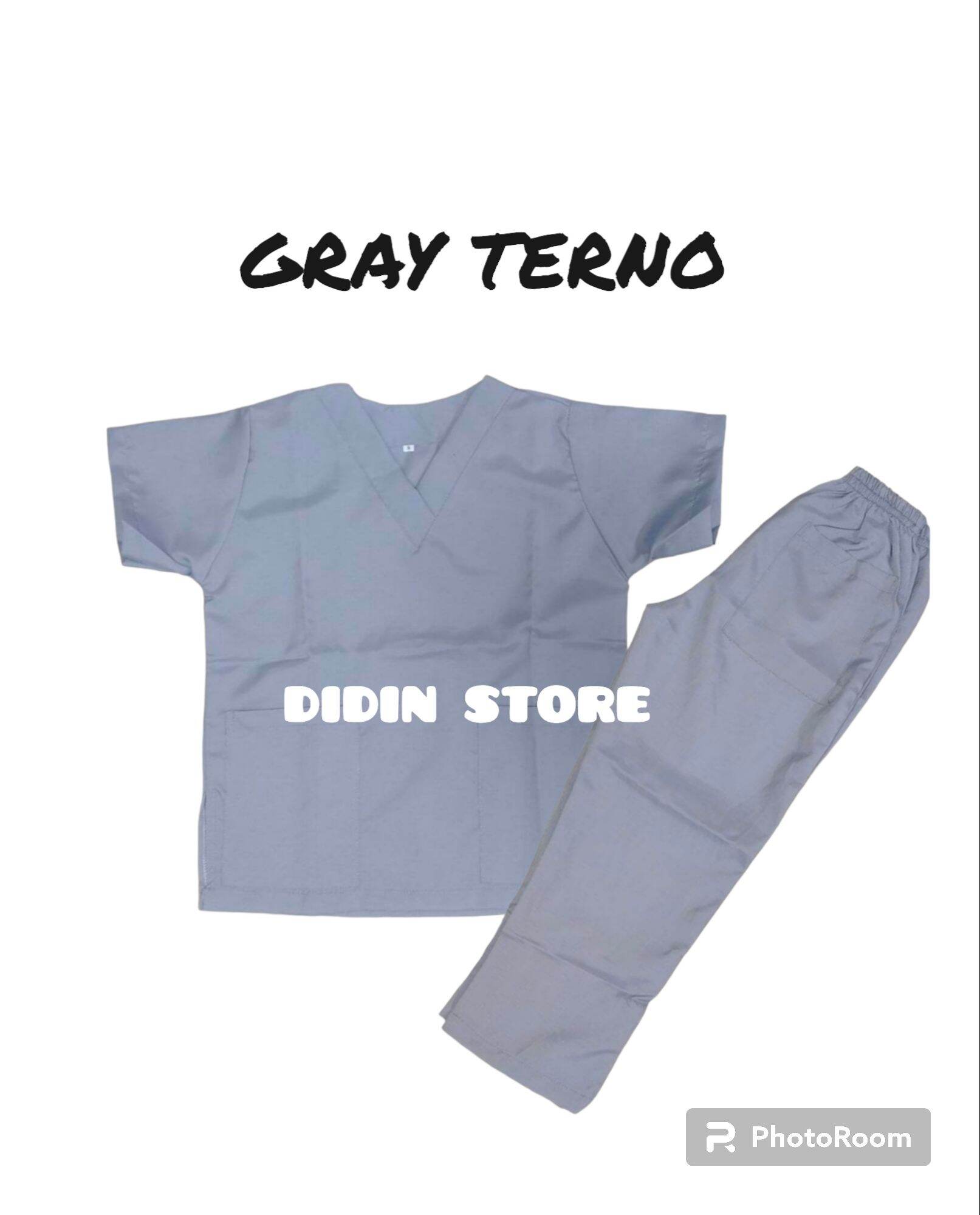 Scrub Suit Terno Us Katrina Fabric By Didin Store Lazada Ph