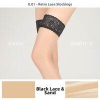 LimerenceM | Smooth Thin Retro Sexy Non-slip Thigh High Socks