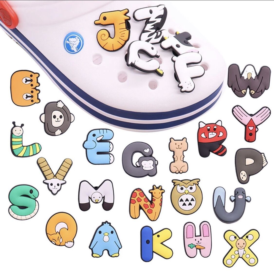 Animal Letters jibbitz for crocs high quality Lazada PH
