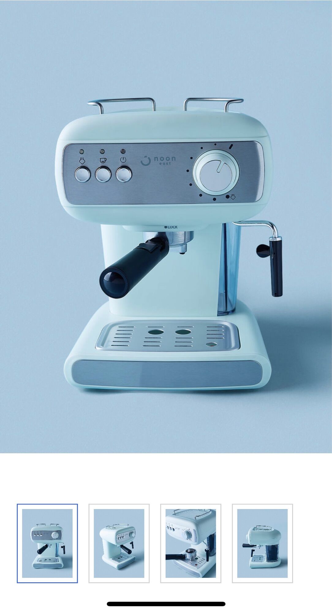 NOON EAST 15-Bar Coffee Machine 