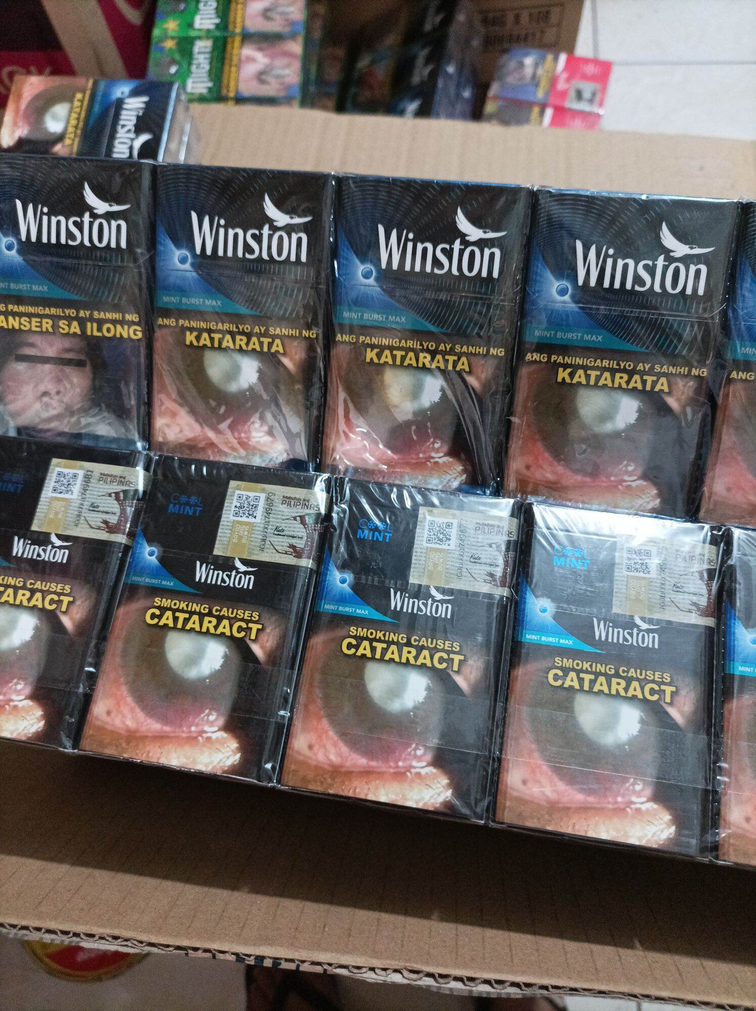 Winston blue mint burst Lazada PH