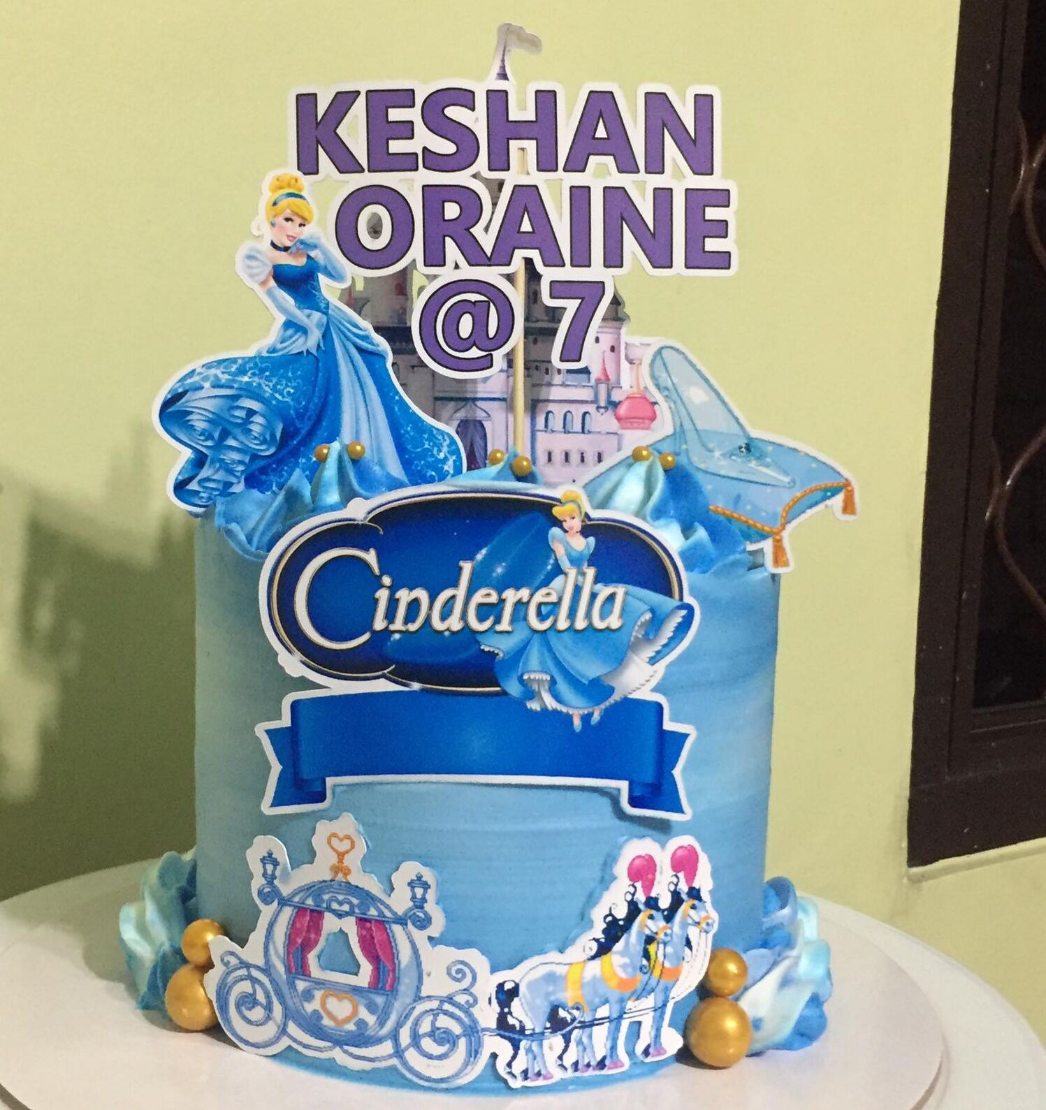 Princess Cinderella Cake