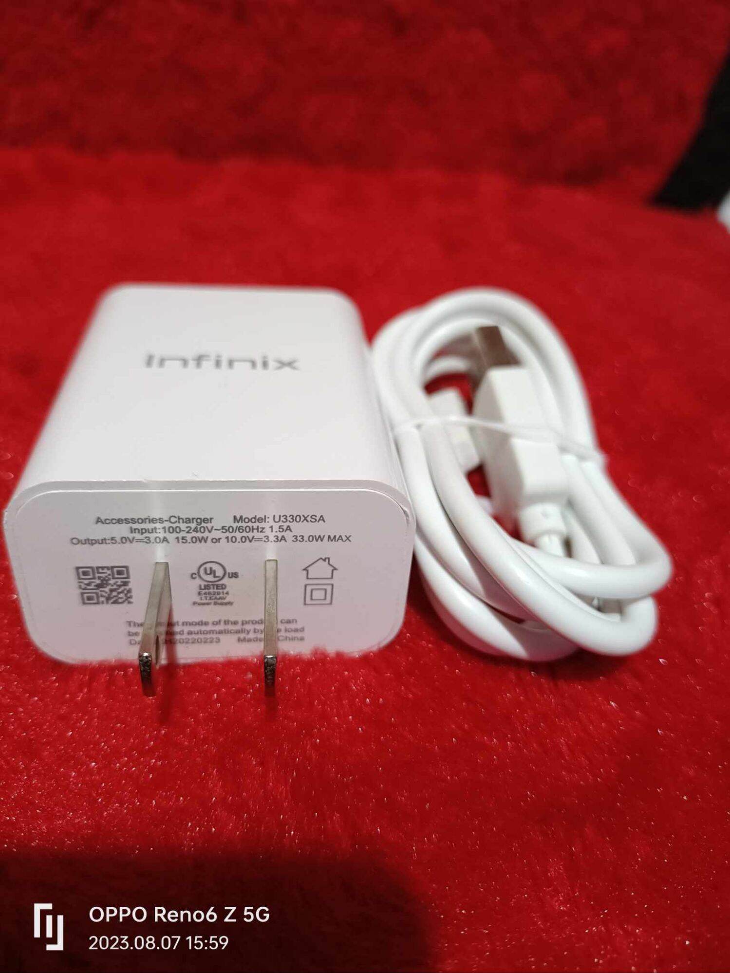 infinix hot 11s nfc charger watt